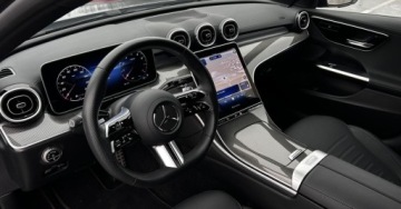 Mercedes Klasa C W206 Limuzyna 1.5 180 170KM 2025 Mercedes-Benz Klasa C AMG Line CarPlay Android Auto Martwe Pole Kamera Sal, zdjęcie 9