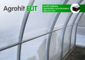 Теплица из поликарбоната Агрохит ЭЛИТ 3м х 8м