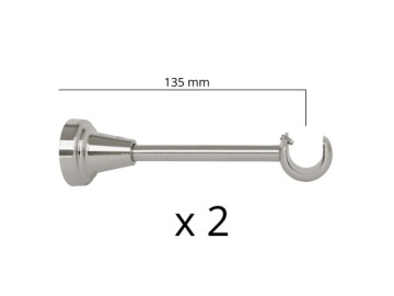 BOJANEK RULLO КАРКАС ДЛЯ ШТОР, ОДИНАРНЫЙ СТАЛЬ 19 / 200