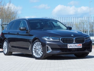 BMW Seria 5 G30-G31 Touring Plug-In 2.0 530e 292KM 2022 BMW 530 292ps Luxury xDrive Laser ACC Skóra HUD Keyles Blis 4xKlima Webasto, zdjęcie 27
