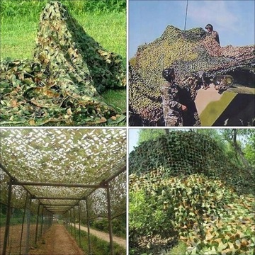 Военная садовая камуфляжная сетка камуфляж 4 х 5 м
