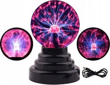 MAGIC BALL, УЧЕБНАЯ СТЕКЛЯННАЯ ПЛАЗМЕННАЯ ЛАМПА, ИДЕАЛЬНО ДЛЯ ПОДАРКА