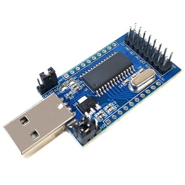 Programator CH341A USB do UART IIC SPI I2C portu równoległego i szeregowego