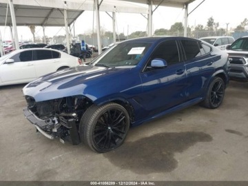 BMW X6 G06 2021 BMW X6 2021r., SDRIVE40I, od ubezpieczalni 3.0 Benzyna 335KM, zdjęcie 2