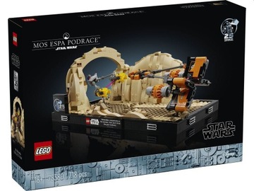 LEGO STAR WARS - WYŚCIG ŚCIGACZY W MOS ESPA NR 75380