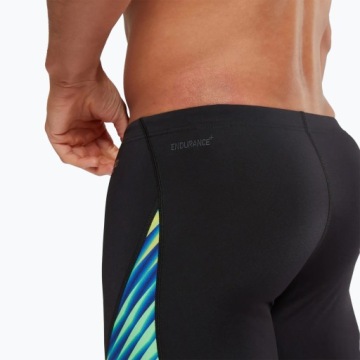 Мужские шорты для плавания Speedo Allover Digital V-Cut черный/настоящий кобальт 38