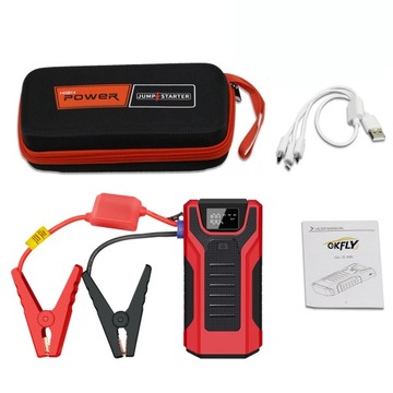 ПУСКОВОЕ УСТРОЙСТВО BOOSTER JUMP STARTER 12V POWERBANK 16800