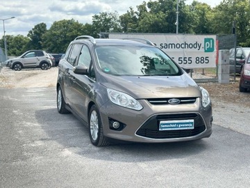 Ford C-MAX II Minivan 1.6 EcoBoost 150KM 2012 Ford Grand C-MAX Raty 1.6 benz Klimatronic, park asist Grzana szyba serw, zdjęcie 18