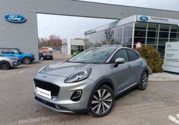 Ford Puma II Crossover 1.0 EcoBoost mHEV 125KM 2022 Ford Puma 125KM mHEV Automat TitaniumX SalonPL SerwisASO FV23 P.Zima Gwara, zdjęcie 1