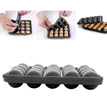 СИЛИКОНОВАЯ ФОРМА ДЛЯ ЛОЛЛИ КЕЙК ПОПС МОРОЖЕНОЕ ПЕЧЕНЬЕ + ПАЛОЧКИ 1039