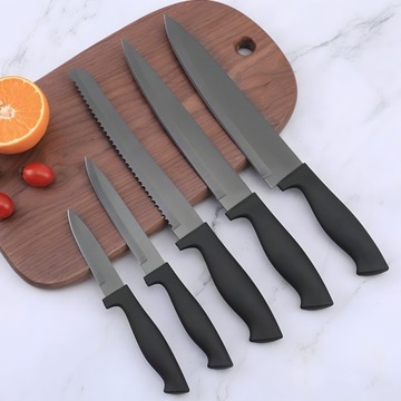 НАБОР КУХОННЫХ НОЖЕЙ, НАБОР ОСТРЫХ ШЕФ-НОЖЕЙ, 16 ШТ В БЛОКЕ, ПОДСТАВКА
