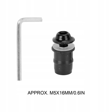 10 ВИНТОВ ДЛЯ ВЕТРОВОГО СТЕКЛА МОТОЦИКЛОВ, ГАЙКИ M5