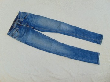 NUDIE JEANS CO N950 SKINNY LIN spodnie W25 L32