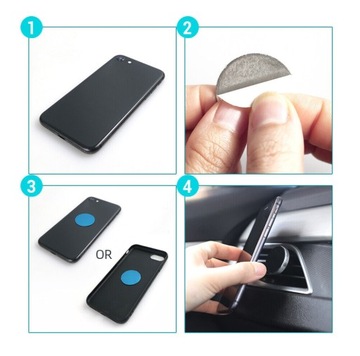 АВТОМОБИЛЬНЫЙ ДЕРЖАТЕЛЬ ДЛЯ РЕШЕТКИ ТЕЛЕФОНА МАГНИТНЫЙ