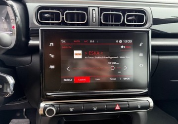 Citroen C3 III Hatchback 1.2 PureTech 110KM 2020 Citroen C3 salon PL FV VAT 23 bezwypadkowy automat 1.2 Benzyna, zdjęcie 14