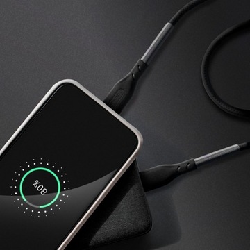 Углеродный USB-кабель USB-C, 18 Вт, Android Auto | 100 см