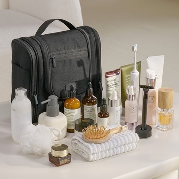 Подвесная дорожная косметичка на крючке, БОЛЬШОЙ чехол-органайзер.