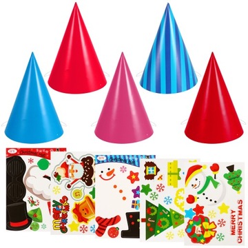 Детская новогодняя шапка, костюмы, кукольные костюмы, 5 шт.