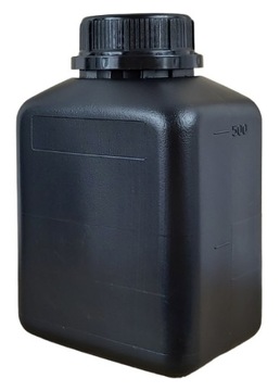 Butelka 500ml + nakrętka HDPE chemii i nawozów