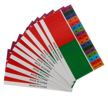 NAKLEJKI NA KCIUK ZE SKAŁĄ FORTEPIANU NOTE MINI