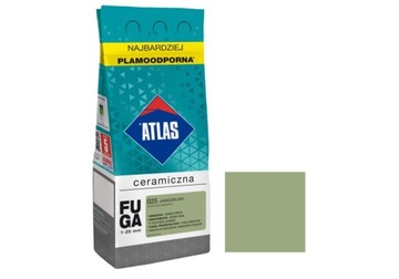 ATLAS FUGA CERAMICZNA 1-20MM 025 JASNOZIELONY 2KG
