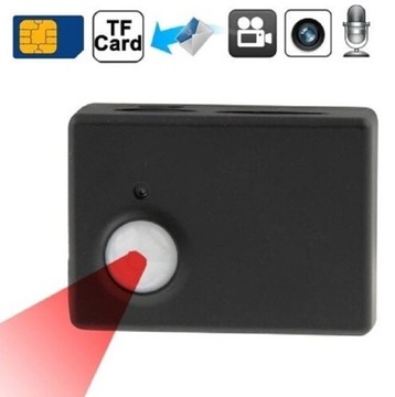 Czujnik ruchu z powiadomieniami sms Kamera + Audio