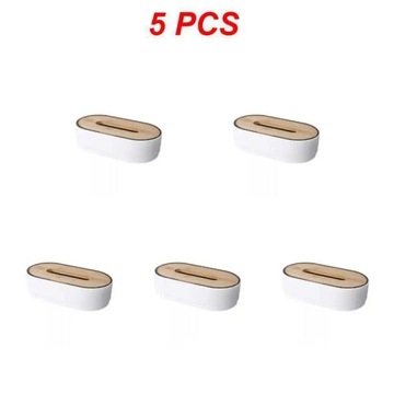 1 ~ 5 шт. коробка для салфеток с бамбуковой крышкой, держатель для салфеток, домашние коробки для хранения