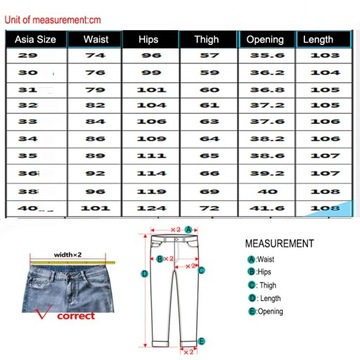Jeans For Men's Straight Business Casual Pants Reg