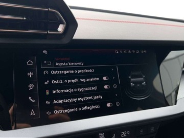 Audi A3 8Y S3 Sportback Facelifting 2.0 TFSI 333KM 2025 Audi S3 Sportback Pikowane fotele Head Up Sonos Ambiente Pro Kamera Gwaran, zdjęcie 28