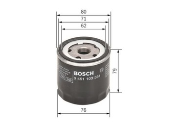 BOSCH 0 451 103 351 FILTR OLEJE