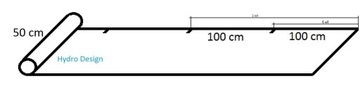 Гидрографическая гидрографическая фольга CA 040 / 50 см