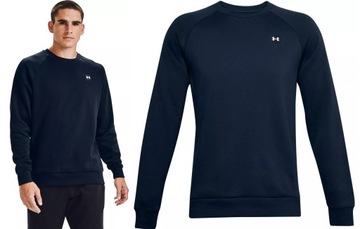 BLUZA MĘSKA NIEROZPINANA UNDER ARMOUR GRANAT roz. L