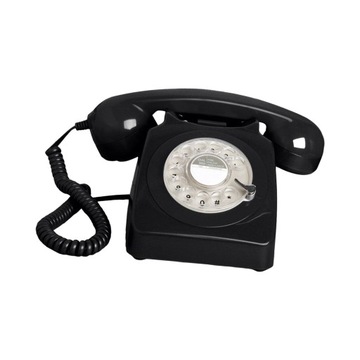 Телефоны в стиле ретро Черный стиль в стиле ретро