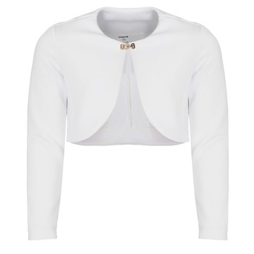 Bolerko narzutka KOMUNIA WESELE 164 białe PL