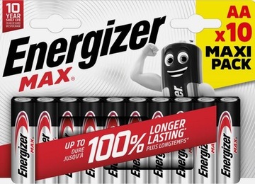 Bateria alkaliczna Energizer AA (R6) 10 szt.
