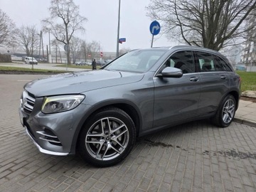 Mercedes GLC C253 SUV 2.0 250 211KM 2018 MERCEDES GLC 250 4MATIC AMG Line 2.0 benzyna 211KM Bezwypadkowy Serwis, zdjęcie 2