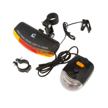 ВЕЛОСИПЕДНАЯ ЛАМПА ВЕЛОСИПЕДНЫЕ ФОНАРИ СИГНАЛ ПОВОРОТА КРОНШТЕЙН ВЕЛОСИПЕДА