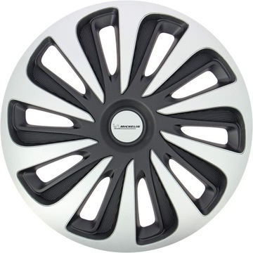 4 Kołpaki MICHELIN NVS 3D Black Edition 15