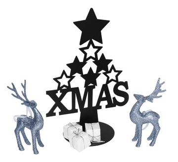 Металлическая РОЖДЕСТВЕНСКАЯ ЕЛКА-ЛОФТ, РОЖДЕСТВЕНСКОЕ украшение, Рождественские звезды!