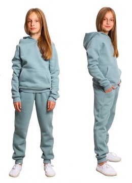 DZ01 MINERALNY CIEPŁY DRES Z MESZKIEM KOMPLET 158