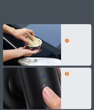 ЭЛЕКТРОПОЛИРОВКА ДЛЯ АВТОМОБИЛЕЙ Baseus 30 Вт аккумуляторная ПОЛИРОВАЛЬНАЯ МАШИНА