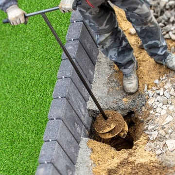 РУЧНОЙ ШНЕК ДЛЯ ПОЧВЫ ЗЕМЛИ 100мм