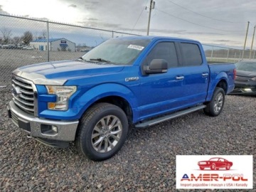 Ford 2016 Ford F150 2016r., Supercrew, 5L, od ubezpieczalni 5.0 Benzyna 391KM