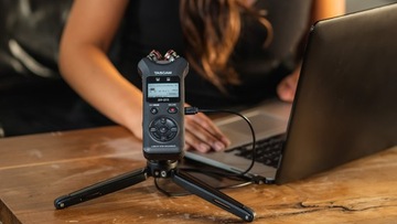 Рекордер Tascam DR-07X с аудиоинтерфейсом USB