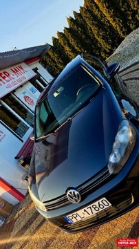 Volkswagen Golf VI Hatchback 5d 2.0 TDI 110KM 2009 Volkswagen Golf Zarejestrowany 2.0 Diesel 110KM, zdjęcie 6