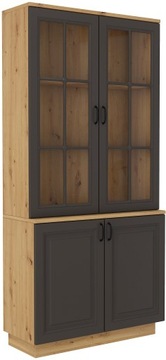 Kredens do kuchni salonu grafit FLAWIO artisan