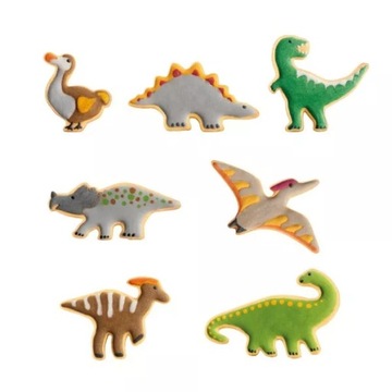 TESCOMA Wykrawacze do ciastek Dinozaury 7 szt.