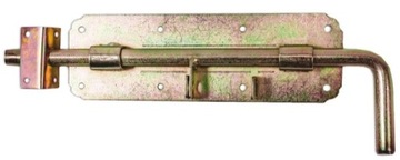 Zasuwa ryglowa Malowana ZAMKNIĘCIE DO DRZWI BRAM 300 mm