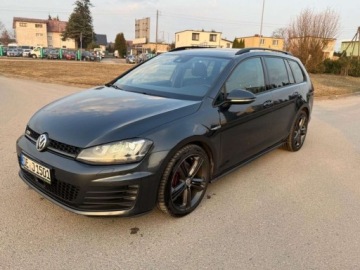 Volkswagen Golf VII GTD 5d 2.0 TDI-CR BlueMotion Technology 184KM 2015 Volkswagen Golf Piekny GTD 184KM Kamera Sam Parkuje Ksenon Navi Automat 2.0, zdjęcie 3