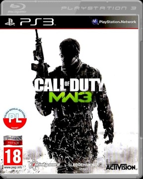 CALL OF DUTY MODERN WARFARE 3 на польском языке PL PS3